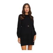 Avond- en ceremoniejurk Twinset , Black , Dames