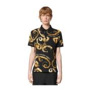 Zwarte Chromo Polo Heren Must-Have Versace Jeans Couture , Multicolor ...