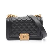 Pre-owned Fabric chanel-bags Chanel Vintage , Black , Dames