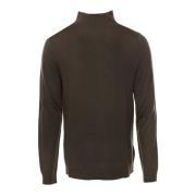 Turtle Neck Gebreide Trui Drykorn , Brown , Heren