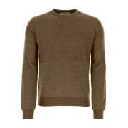 Wollen Pullover Sweater Jil Sander , Brown , Heren