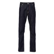 Blauwe Straight Jeans Casual Stijl Etro , Blue , Heren