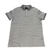 Gestreept Poloshirt Wit & Grijs Paul & Shark , Gray , Heren