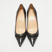 Pre-owned Leather heels Christian Louboutin Pre-owned , Black , Dames