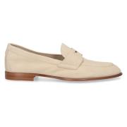 Loafers Santoni , Beige , Dames