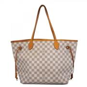 Pre-owned Fabric louis-vuitton-bags Louis Vuitton Vintage , White , Da...