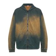 Hoodie 'S-Blaxt-Hood-Zip' Diesel , Brown , Heren