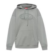 Sweatshirt S-Ummer-Bigoval Diesel , Gray , Unisex