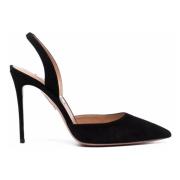 Zwarte Elegante Hoge Hak Pumps Aquazzura , Black , Dames