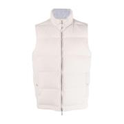 Beige Gebreid Casual Vest Eleventy , Beige , Heren