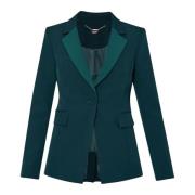 Elegante Jas met Polyester en Elastaan Liu Jo , Blue , Dames