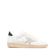 Witte Casual Sneakers met Rubberen Zool Golden Goose , White , Heren