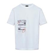 T-shirt met print PS By Paul Smith , White , Heren