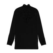 Zijden top Etro , Black , Dames