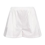 Gestreepte patroon shorts Marni , Beige , Dames