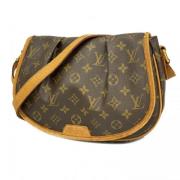 Pre-owned Fabric shoulder-bags Louis Vuitton Vintage , Brown , Dames