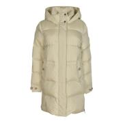 Beige Winterjassen Woolrich , Beige , Dames