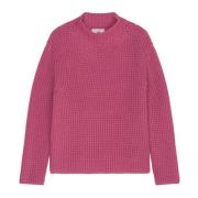 Relaxte gebreide trui Marc O'Polo , Pink , Dames