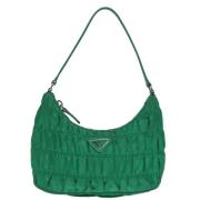 Pre-owned Fabric prada-bags Prada Vintage , Green , Dames