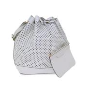 Pre-owned Leather louis-vuitton-bags Louis Vuitton Vintage , White , D...