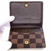 Pre-owned Fabric wallets Louis Vuitton Vintage , Brown , Dames