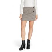 Geruite Rok Herfst/Winter Collectie Only , Beige , Dames