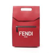 Pre-owned Leather fendi-bags Fendi Vintage , Red , Dames