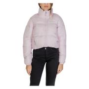 Nylon Cropped Jas Vrouwen Herfst/Winter Columbia , Pink , Dames