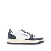 Blauwe Sneakers Paneelontwerp Autry , Blue , Dames