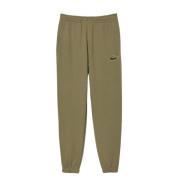 Groene Sportieve Sweatpants Franse Chic Stijl Lacoste , Green , Heren