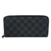 Pre-owned Canvas wallets Louis Vuitton Vintage , Black , Dames