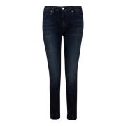 Bordeaux Dames Slim Fit Blauwe Jeans Don The Fuller , Blue , Dames