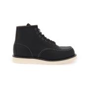 Klassieke Moc Enkellaarzen Red Wing Shoes , Black , Heren