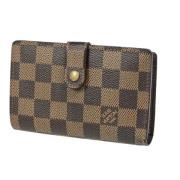 Pre-owned Canvas wallets Louis Vuitton Vintage , Brown , Dames