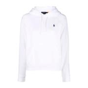 Witte Casual Hoodie Sweater Polo Ralph Lauren , White , Dames