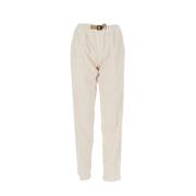 Slim Fit Broek voor Mannen White Sand , Beige , Heren