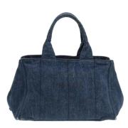 Pre-owned Fabric prada-bags Prada Vintage , Blue , Dames