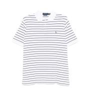 Casual korte mouw poloshirt wit Polo Ralph Lauren , White , Heren