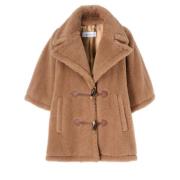 Stijlvolle Kamel Poncho voor Vrouwen Max Mara , Brown , Dames