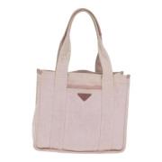 Pre-owned Canvas prada-bags Prada Vintage , Pink , Dames