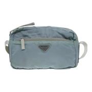 Pre-owned Fabric prada-bags Prada Vintage , Blue , Dames