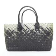 Pre-owned Leather handbags Bottega Veneta Vintage , Black , Dames