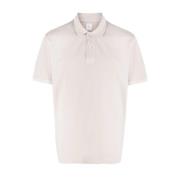 Casual Beige Polo Shirt Eleventy , Beige , Heren