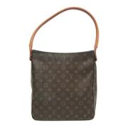 Pre-owned Fabric louis-vuitton-bags Louis Vuitton Vintage , Brown , Da...