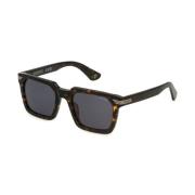 Forty 2 zonnebril in donker Havana Police , Brown , Unisex