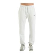 Katoenen broek met stijl Bolt010 MC2 Saint Barth , White , Heren