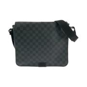 Pre-owned Canvas louis-vuitton-bags Louis Vuitton Vintage , Gray , Dam...