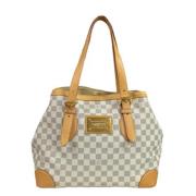 Pre-owned Fabric louis-vuitton-bags Louis Vuitton Vintage , White , Da...