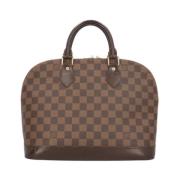 Pre-owned Canvas louis-vuitton-bags Louis Vuitton Vintage , Brown , Da...