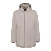 Polyesterjas met stijl Arnopm773-060 People of Shibuya , Beige , Heren